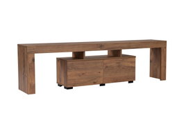 Nordure Soporte TV Atlantic Pine 180cm x 50cm x 31.3cm Tablero de Partículas Melamina 18mm